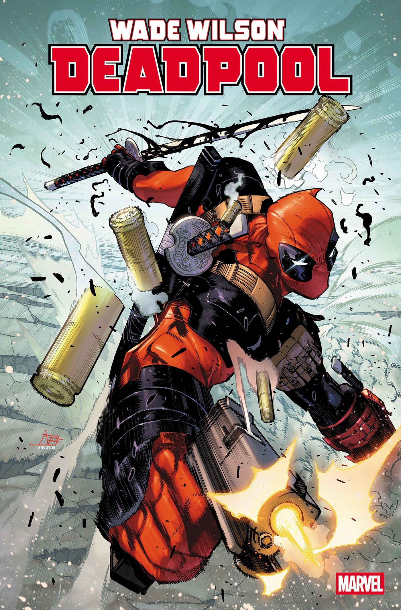 WADE WILSON: DEADPOOL #1 FEDERICO VICENTINI VARIANT 1st Print