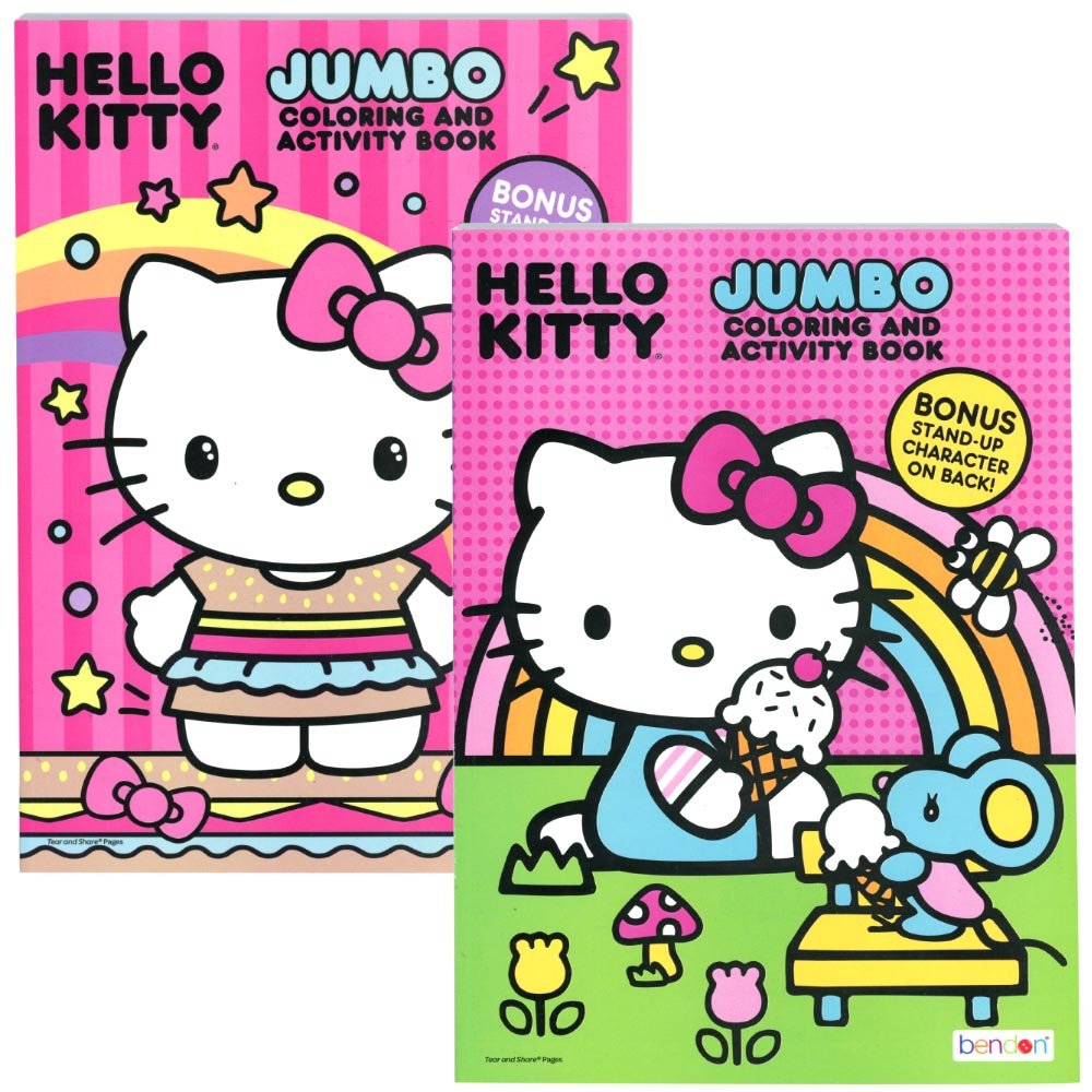 HELLO KITTY COLORING BOOKS