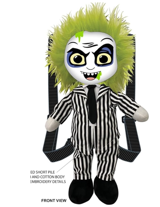 BEETLE JUICE PLUSH BACKPACK